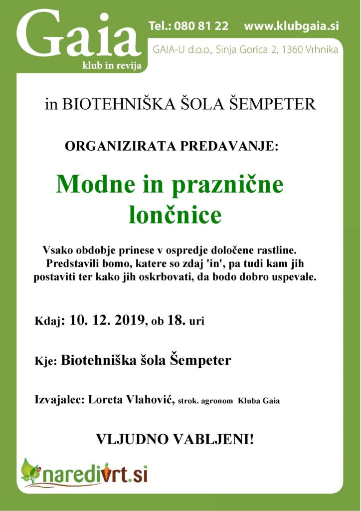 Vabilo na predavanje 10. 12.