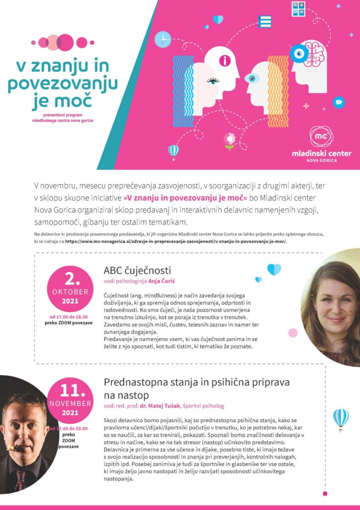 Mesec preprečevanja zasvojenosti