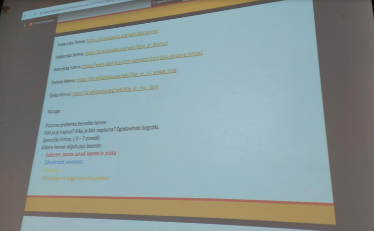 OBELEŽITEV DNEVA JEZIKOV SKOZI EVROPSKE HIMNE