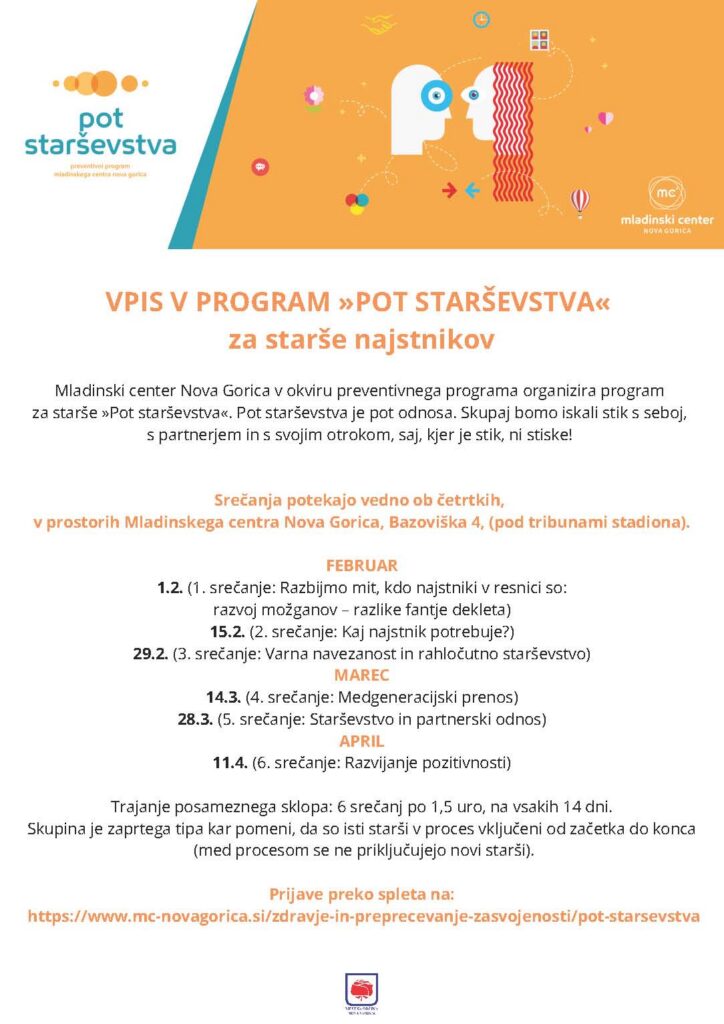 Srečanja za starše
