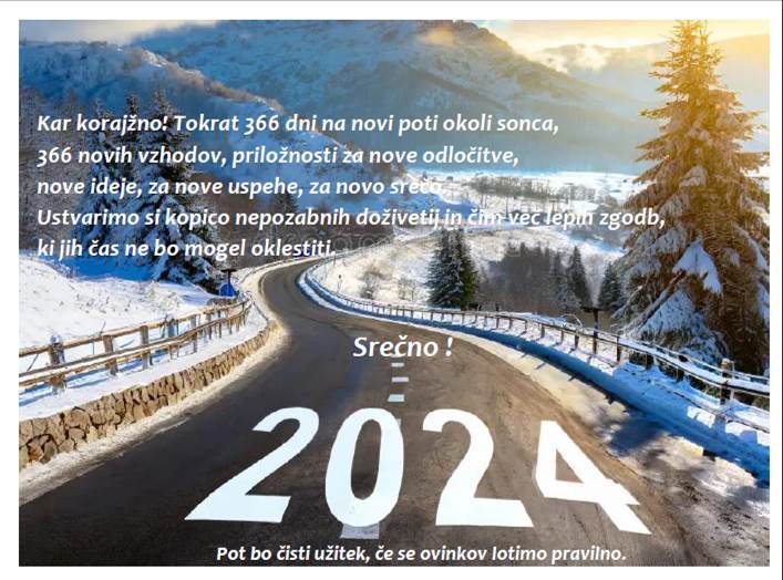 Voščilo za leto 2024