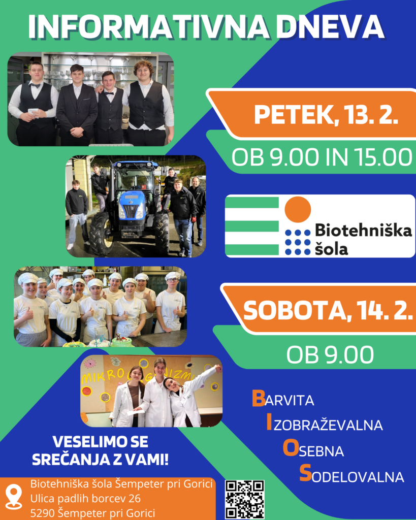 Informativna dneva 2026